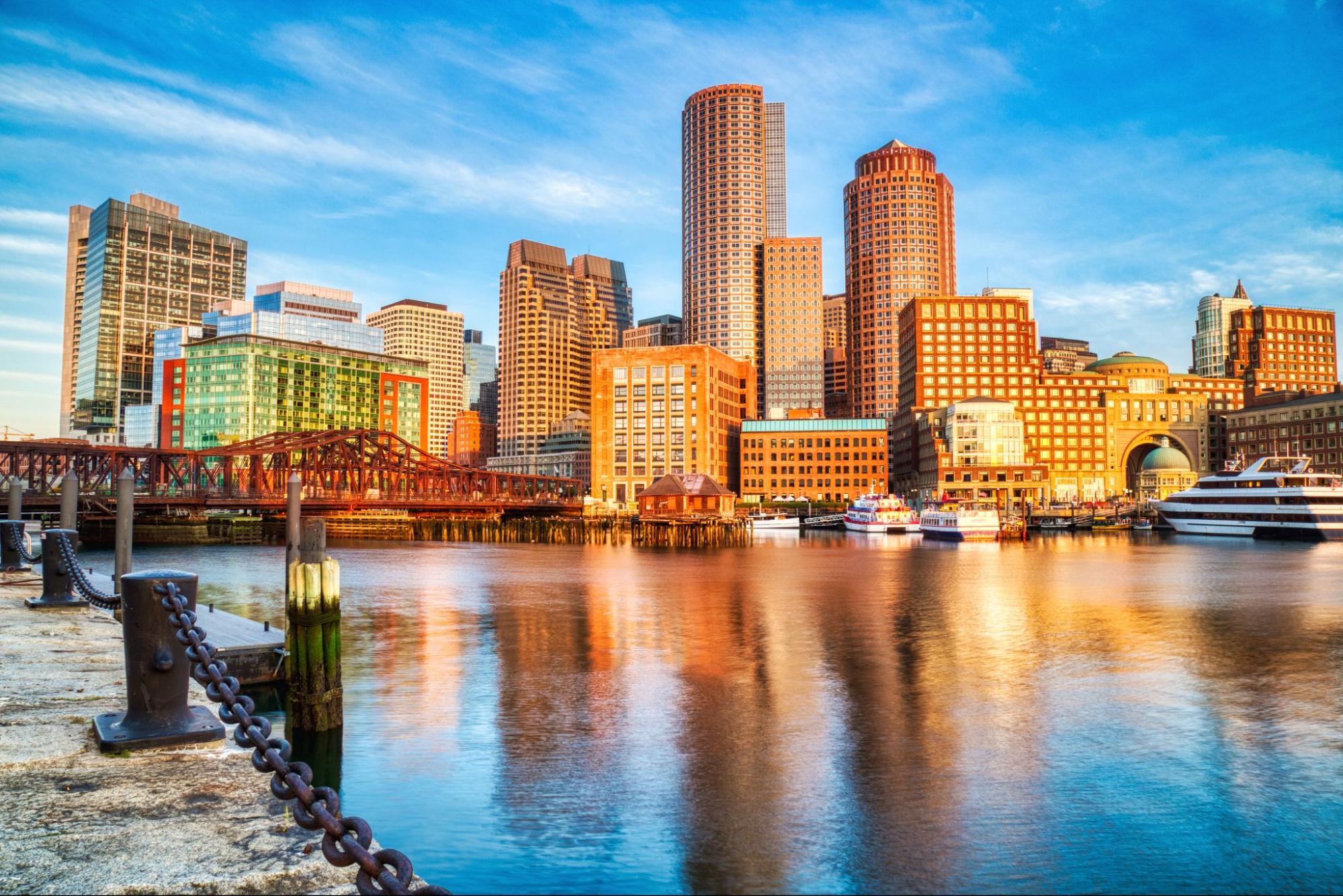 Boston skyline — NSTA Boston 2027